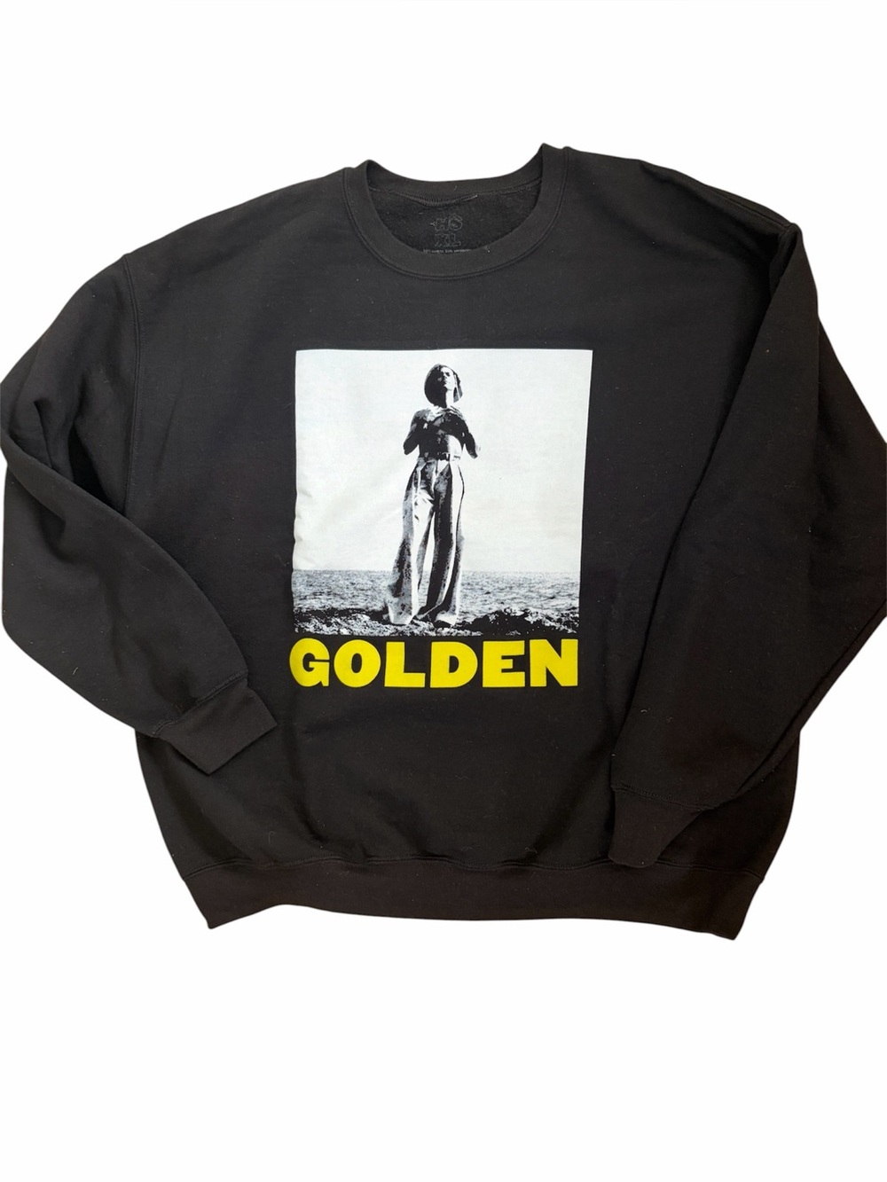 Harry Styles golden sweatshirt EUC size XL unisex